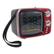 Rádio Bluetooth Som Vintage Retrô Am Fm Sw Usb Sd Aux P2