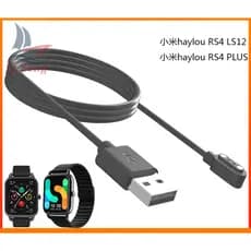 Carregador Cabo Usb Compatível com Xiaomi Haylou RS4 Plus Ls12 ls11 ls16