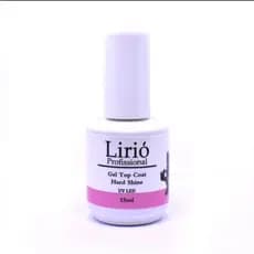 Top Coat Lirió Minnie Rosa 15ml Gel Unhas De Porcelana Acrigel Fibra