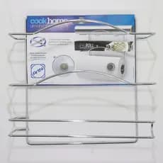Cook Home Organizador 3 Rolos Cromado Cozinha Papel Limpeza