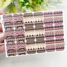 Adesivos de unhas etnicos Adesivo,películas,unhas,nails art,unhas decoradas,decoração de unha,unha delicada,cartela de unha,Queyti películas para unhas,não é adesivo 3d,não é artesanal