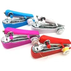 Mini Maquina De Costura Manual Portátil De Mão Ponto Rápido Roupas