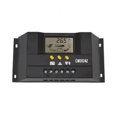 Controlador De Carga Solar Fotovoltaico Pwm 30a Lcd  Automático Regulador