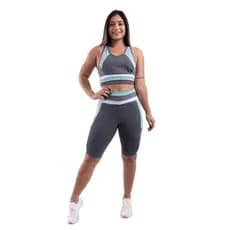 Promoção Top Cropped Feminino Fitness Academia Luxo - T44L