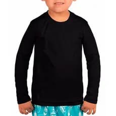 Camisa Térmica Infantil Proteção Solar UV 50+ Segunda Pele