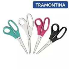 Tesoura Inox Uso Geral Tramontina Supercort 8" Cabo Color 25950148