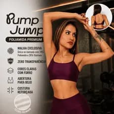 Top Fitness Feminino Fita Costas Abertas Micro Canelado Poliamida Premium Academia Yoga