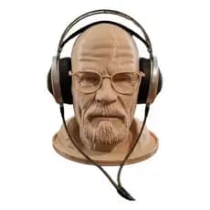 Suporte Fone De Ouvido 18cm Walter White Breaking Bad 3d,