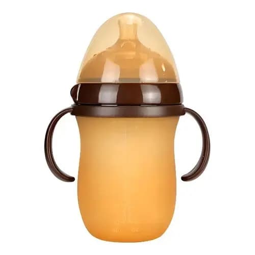 Mamadeiras De Silicone, S, Com Toque Naturalwate Cor Nano Color240ml