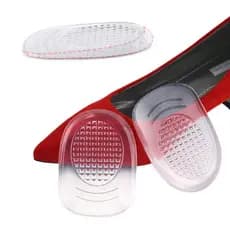Palmilha De Silicone Em Gel Ortopedica Anti Impacto Para Dor