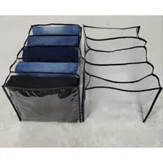 Kit 10 colmeias organizadora Calça jeans(Viés Preto)