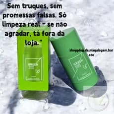 Máscara Facial Chá Verde – Limpeza Suave, Não é Removedora de Cravos, Pele Refrescante e Hidratada