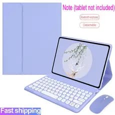 Capa Com Teclado Para Redmi pad SE 11 " 2023 2 11'2025 9.7 Magnético Sem Fio Bluetooth Mouse Invólucro