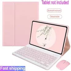 Capa Com Teclado Para xiaomi Redmi Pad 2 9.7 11 pad 2 Pro 12.1 Redmi pad 2 11'' 2025 Sem Fio Bluetooth Mouse