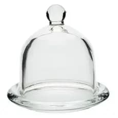 Mini Redoma de Vidro 9,5 cm Para Decoração - Lembrancinhas