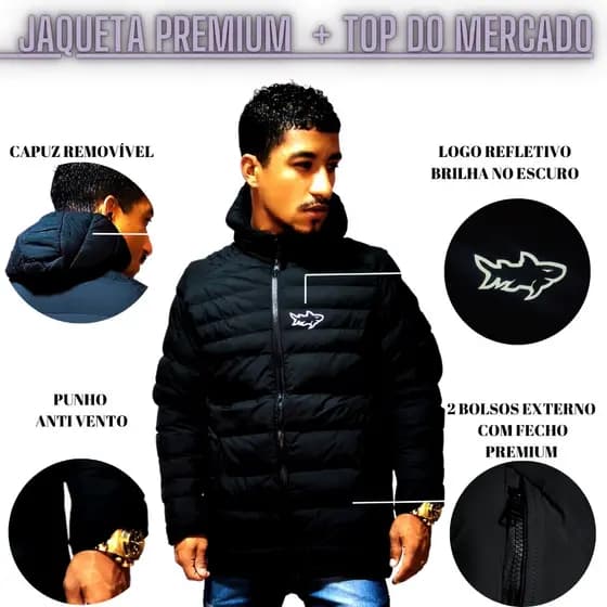jaqueta  bobojaco masculino casaco corta vento usado na neve para menos 0grau