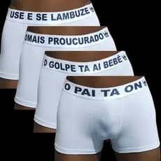 kit 10 cuecas box de frases exclusiva cueca box premium revenda  envio rapido