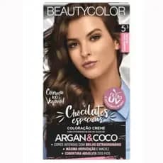 TINTURA PERMANENTE BEAUTY COLOR 5.3 CASTANHO CLARO DOURADO UNIT