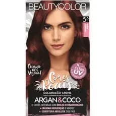 Tintura permanente beauty color 5.5 castanho acaju