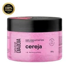 Banho de sais espumante rosto e corpo Cereja  Labotrat 280g