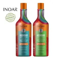 Kit Shampoo + Condicionador de Hidratação Bombar Inoar - 1L