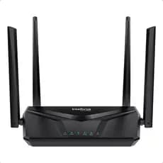 Roteador Dual Band Wifi W5 1200g Porta Gigabit 4 Antenas Intelbras