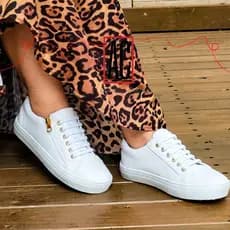 Sapatenis branco feminino tenis casual plataforma barato