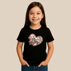 Camiseta Infantil Agro Country Cavalo Camiseta Infantil Country Feminina Algodão Premium
