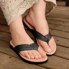chinela feminina de dedo confortavel rasteirinha barata leve macia sandalia moderna chinelo ortopedico