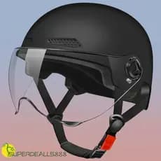 Capacete Leve Para Bicicleta Elétrica Com Ajuste Ajustável-Visão Aprimorada E Segurança Ciclismo De Verão