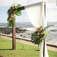 Tecido Voal Voil 10mt x 3,00mt Palha Leve Transparência - Cortinas, Eventos, Decoração e Aniversário