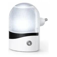 Luz Noturna Led Sensor Tomada Automática Dia Noite 110/220