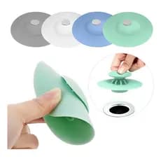 Tampa Para Ralo De Silicone Para Pias Tanques Filtro De Drenagem Universal
