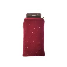 Porta Celular Acolchoado Ou Capa Porta Óculos com Fecho De Zíper