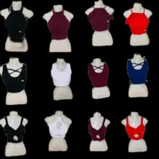 Cropped lycra diversos modelos e cores bem verão com BOJO Moda fitness academia
