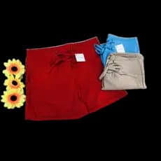 Short Bengaline com ilhós e amarração