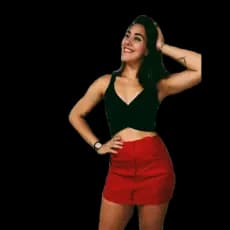 Short/ Short saia em Bengaline SLIM E PLUS