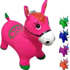 BRINQUEDO CAVALO PULA PULA COM MUSICA