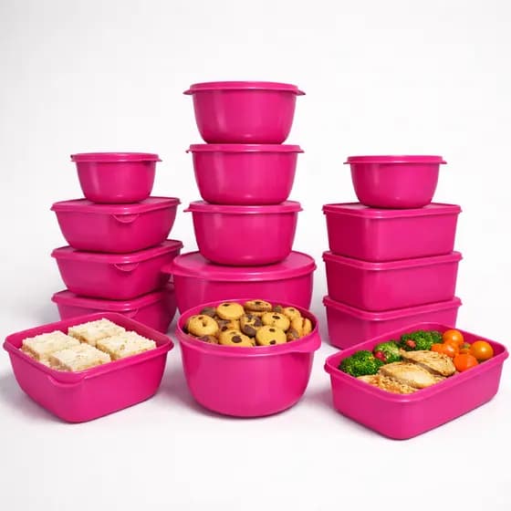 Kit  Potes Para Alimentos Marmita Hermetica