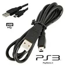 Cabo USB Original Para V3 PS3 GPS Celular Antigo Camera Digital Radio Som Mini USB 1metro