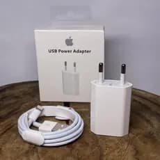 Kit Carregador Completo Para iPhone Original Hmaston Com Certificado Anatel Compativel Todos Modelos de iPhone