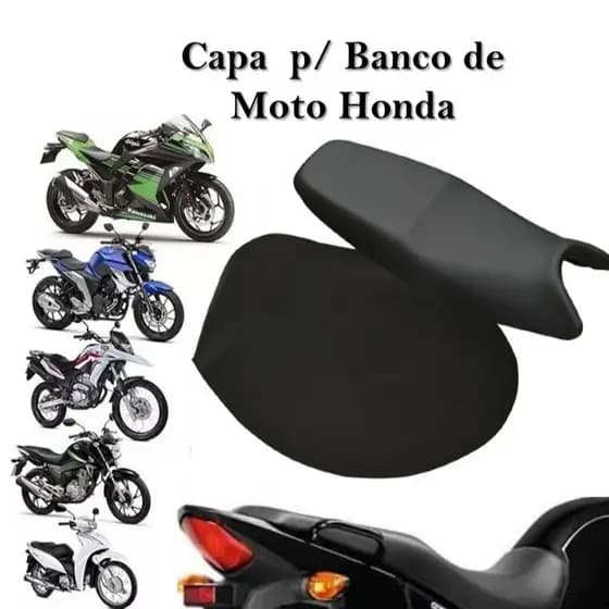 Capa Para Banco Moto Honda CG 125, 150, 160 Fan, Titan, Start Ano 2010 a 2023