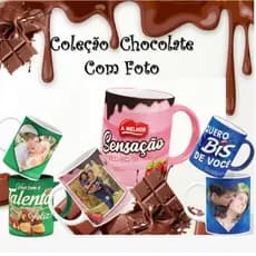 Caneca Xícara Personalizada Porcelana Chocolate Páscoa Namorados Namoro Love You Com Fotos