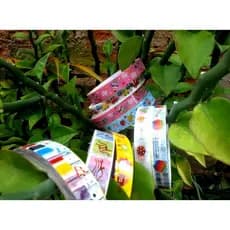 Fitas Adesivas Decorativas Portexx Grande 40cm Papel Kit 5 Unidades
