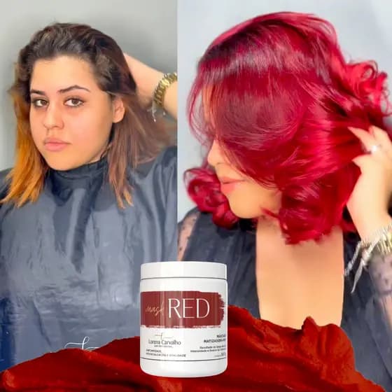 Máscara Matizadora Red Cabelo Vermelho 500g