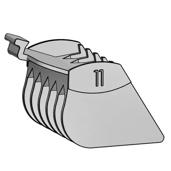 Pente 11 35mm Guia de Altura Universal para Máquinas de Cortar Cabelo
