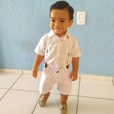 ROUPA DE BATISMO PAJEM para bebe menino conjunto de batizado