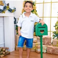 CAMISA GOLA POLO Infantil Menino Algodão Camiseta