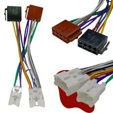 Chicote Adaptador Conector De Som De Cd E Dvd Linha Toyota Hilux