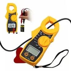 Alicate Amperímetro Digital Profissional Lcd Multiteste 600v